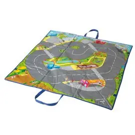 Игровой коврик-ящик складной 100х100см Minimobil Traffic Box