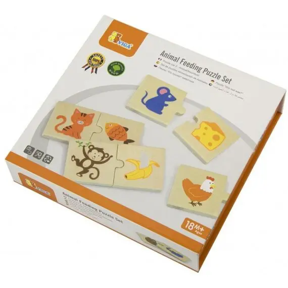 Пазл магнитный Кто, что ест? 24 эл