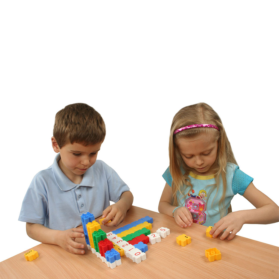 Купить Обучающий конструктор Morphun Kindermaths Double Set «3D Математика».  Морфан 43162 в магазине развивающих игрушек Детский сад