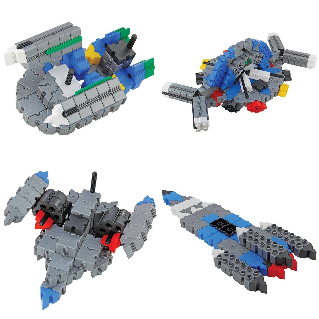 Купить Конструктор Morphun Junior Xtra Spaceships Set «Космические корабли».  Морфан 52352/26700 в магазине развивающих игрушек Детский сад