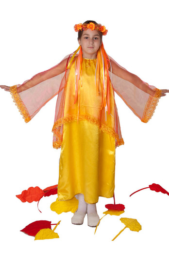 Костюм Осени, костюм на праздник в садике Осени,праздник осени,костюм на праздник осени