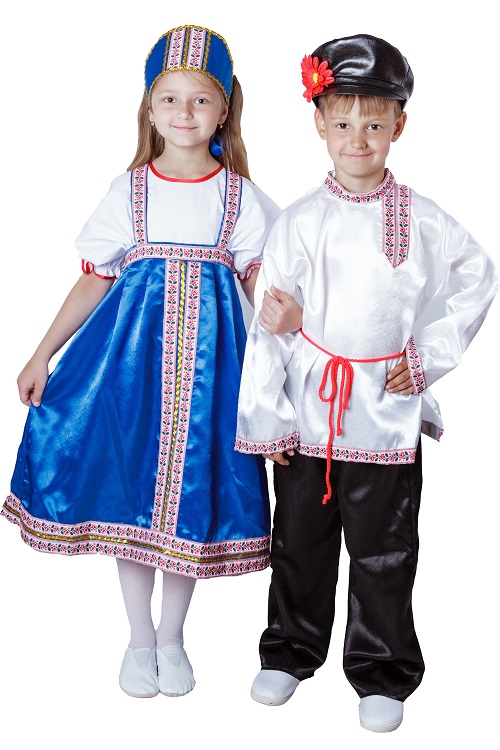 Русский народный костюм. Магазины в Москве и Петербурге