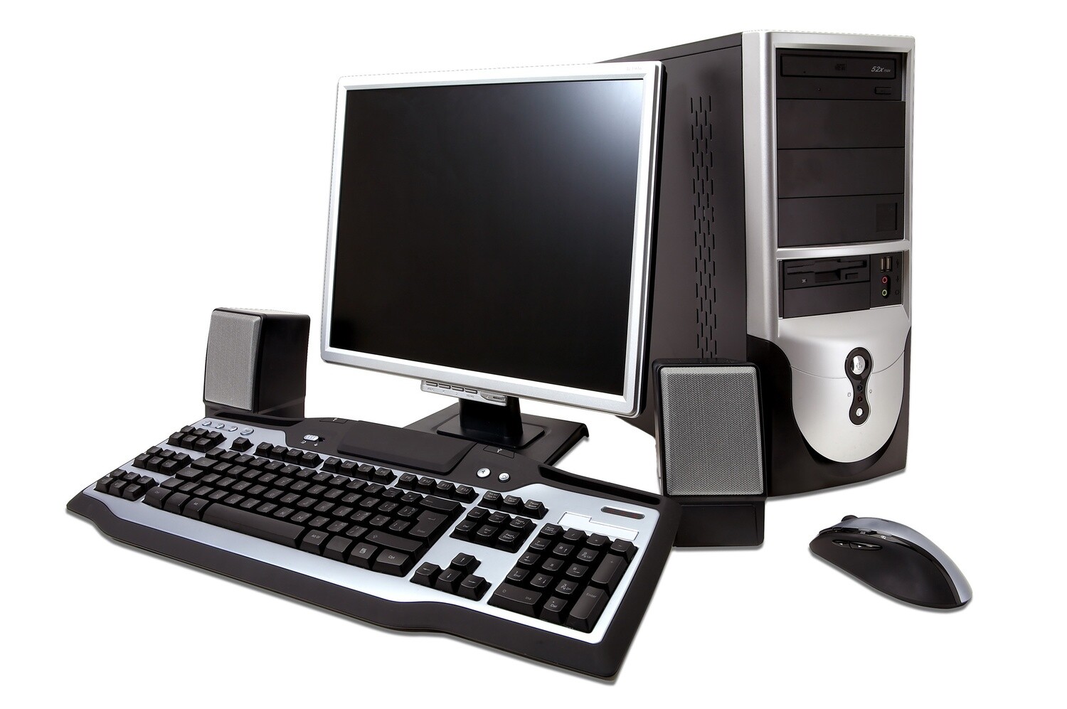 Настольный, стационарный, персональный компьютер (ПК, PC), десктоп (desktop)