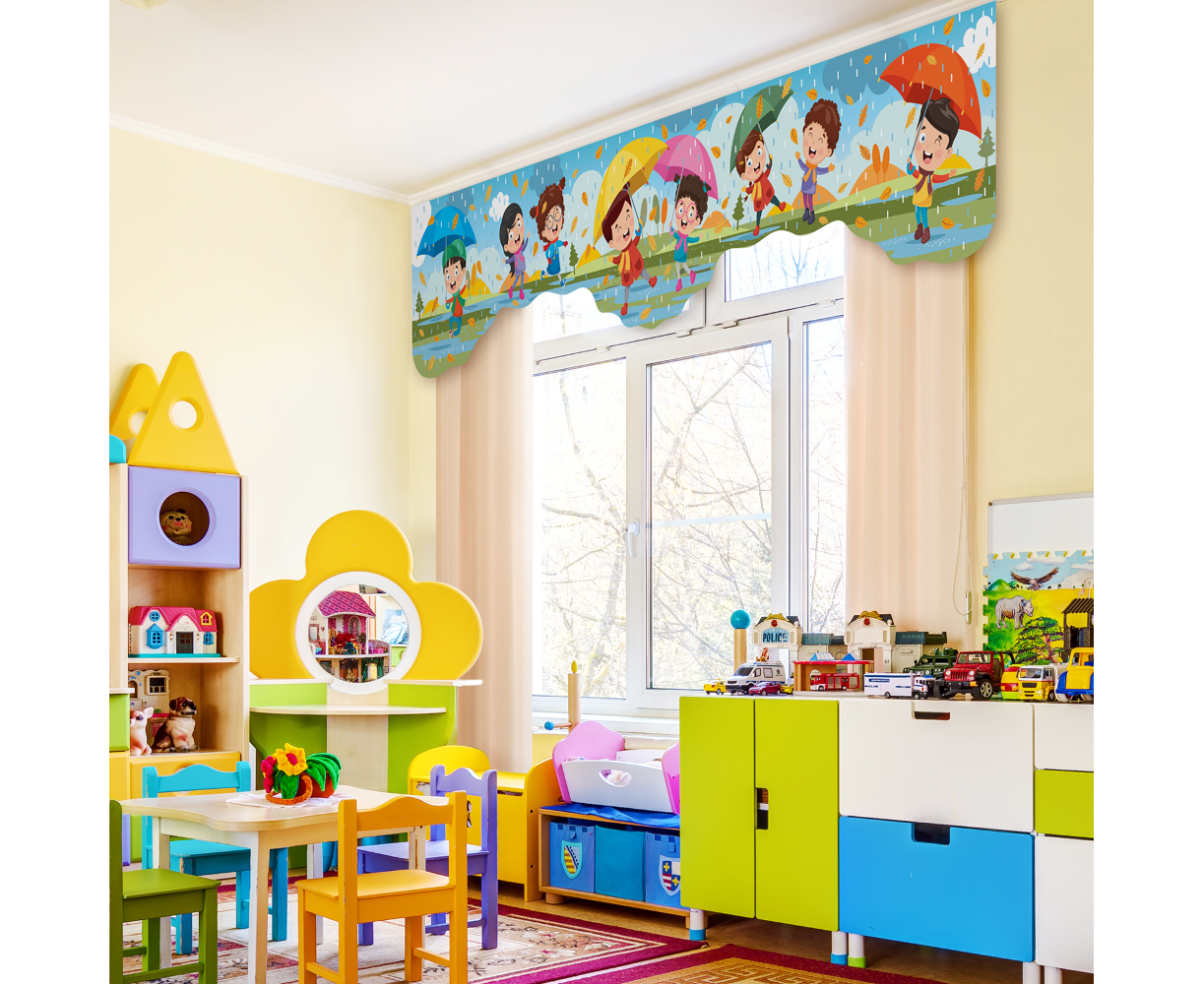 Ламбрекены для детской комнаты: фото самых очаровательных решений (21 фото)
