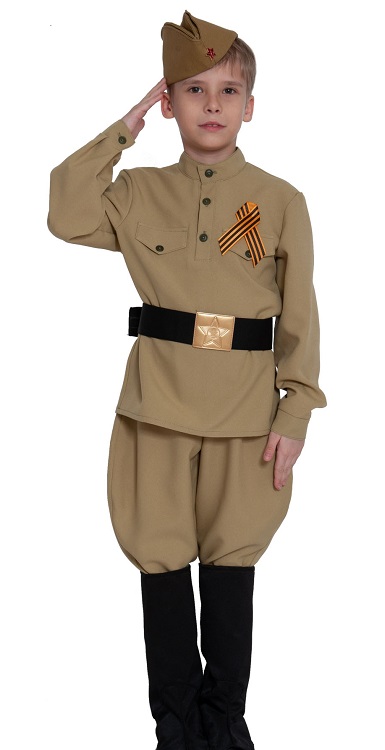 Детские костюмы военных