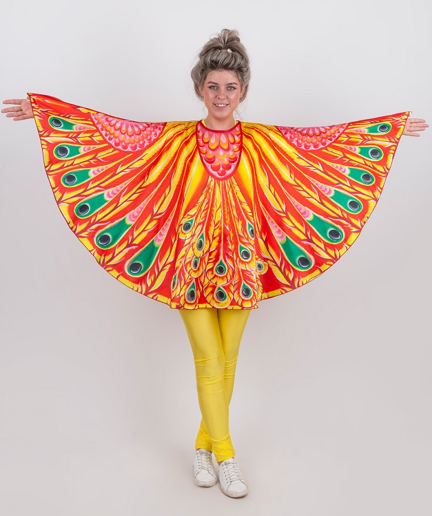 Как изготовить карнавальный костюм Жар-Птицы, Феникса?