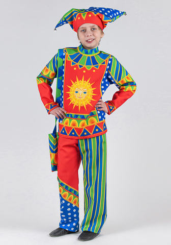 Карнавальный костюм «Скоморох» — купить в городе Воронеж, цена, фото — КанцОптТорг