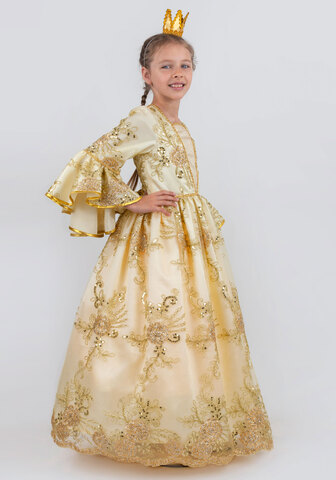 Карнавальный костюм Ведьмочка (платье, колпак) р 2064 к-19-32