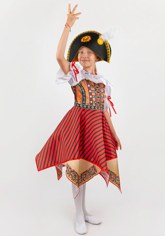 Купить детский костюм пирата для мальчиков и девочек в интернет-магазине