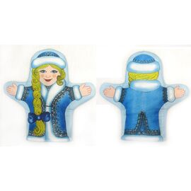 Кукла рукавичка Снегурочка