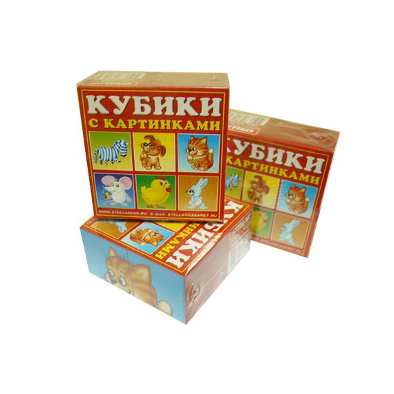 Кубики с картинками