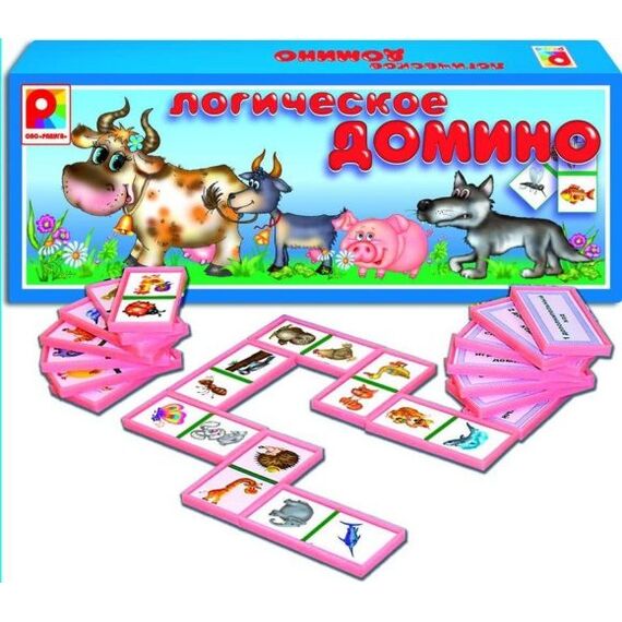 Логическое домино Животные