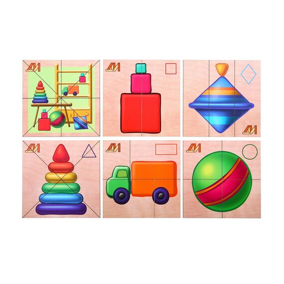 Сложи картинку. Игрушки (ДИ)