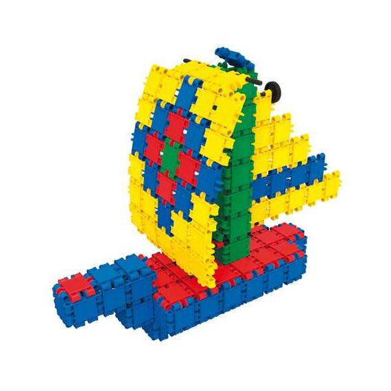 Конструктор Кликс на колесах 25 в 1, 750 шт.