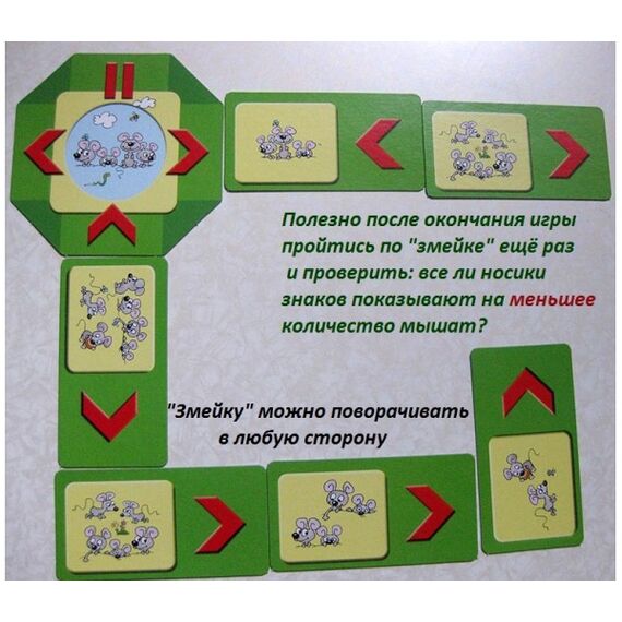 Игровое пособие "Больше, меньше и равно."