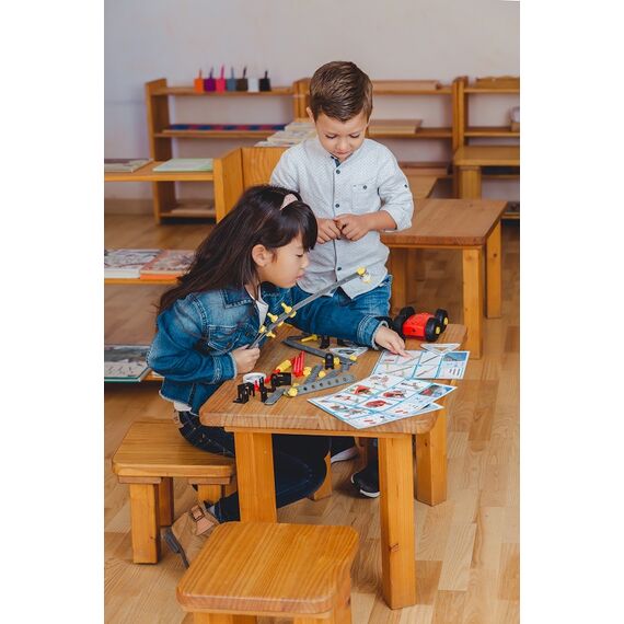Конструктор механический Activity Mecaniko (81 деталь) в чемоданчике