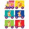 Игра настольно-печатная игра: Логика - умный паровозик
